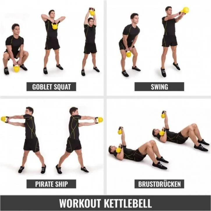 Contrast Vinyl Kettlebell 6KG