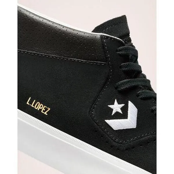 Converse Louie Lopez Pro Mid Black - Black - White