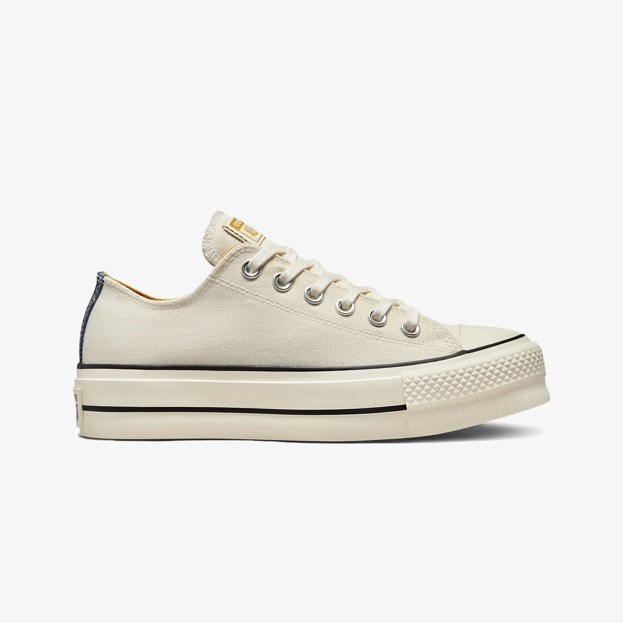 Converse | WMN'S CHUCK TAYLOR ALL STAR LIFT DENIM FASHION LOW TOP EGRET 'WHITE'