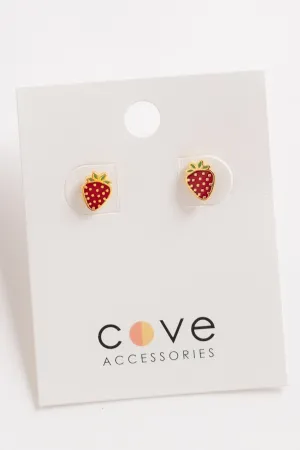 Cove Strawberry Earrings