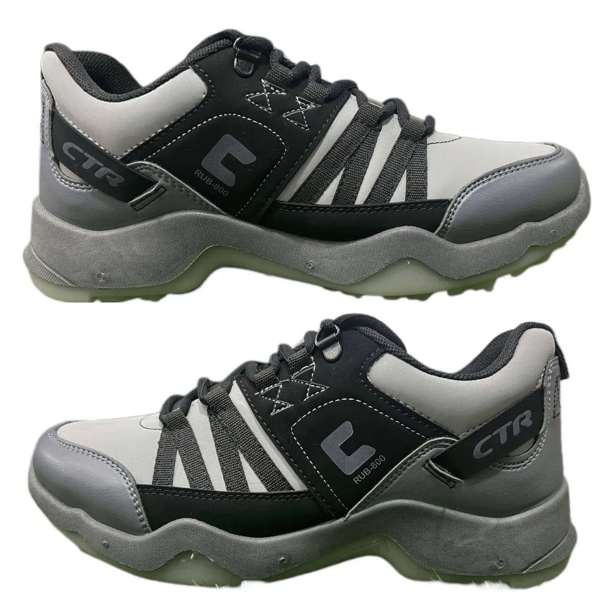 CTR Rub-800 Low Ankle Trekking and Hiking Shoes - Grey