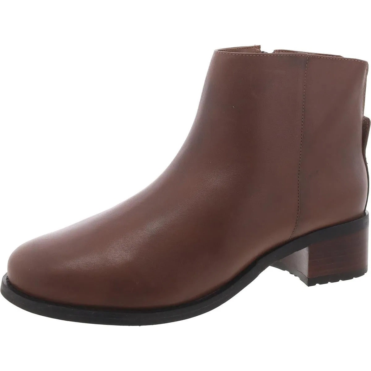 David Tate Womens Voyage Leather Ankle Booties