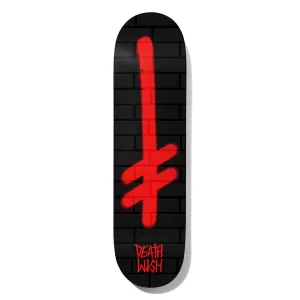 Deathwish Gang Logo Bricks Black/Red Deck 8.0”