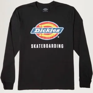 Dickies Skateboarding Logo L/S Tee (Black)