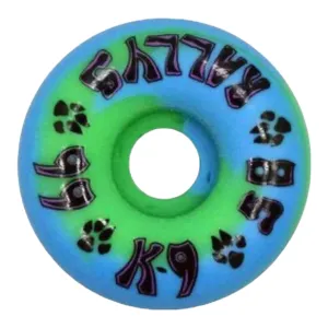 DogTown 
K-9 Rallys Wheels - 58mm x 99a - Blue / Green Swirl