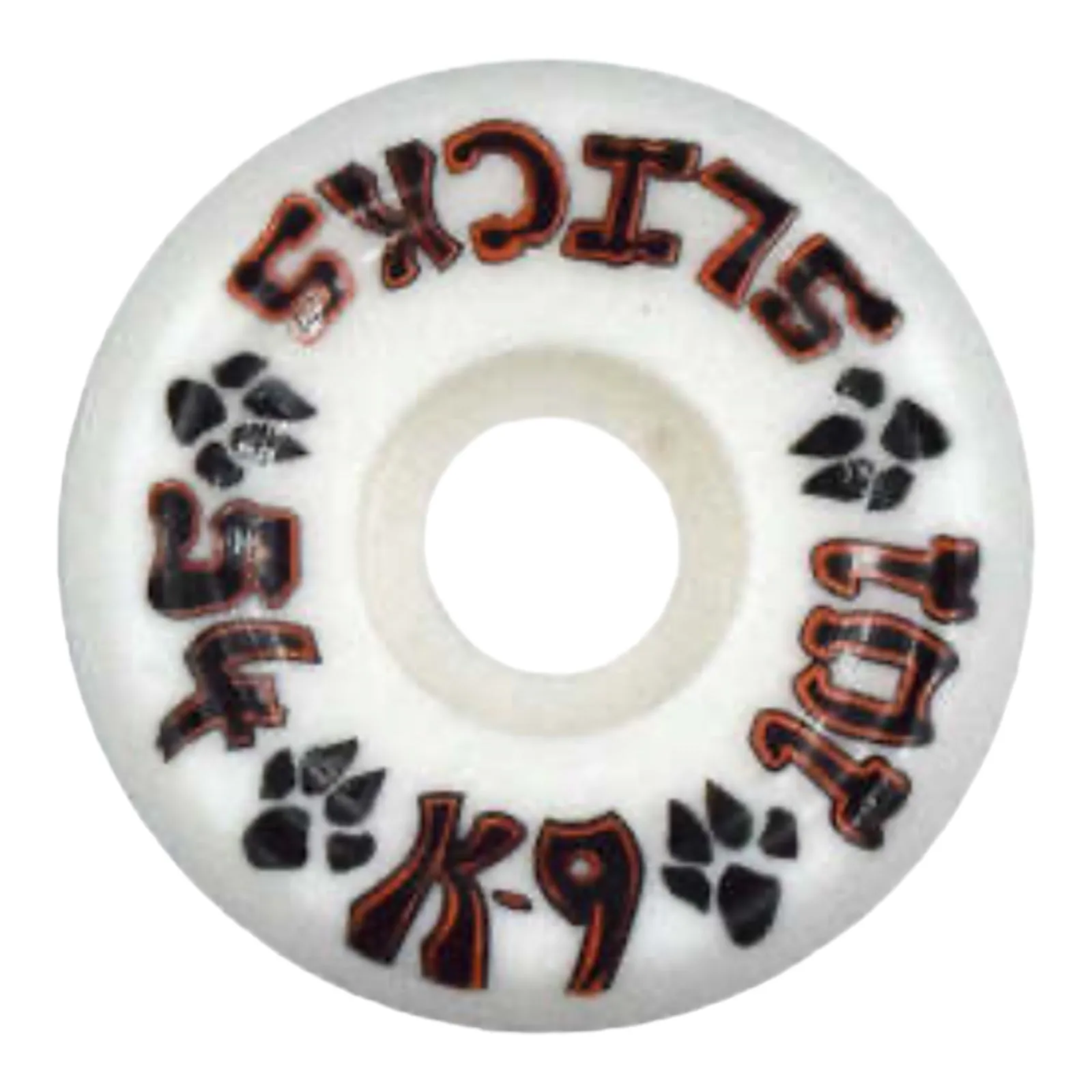 DogTown K-9 Slicks Wheels - 54mm x 101a - White