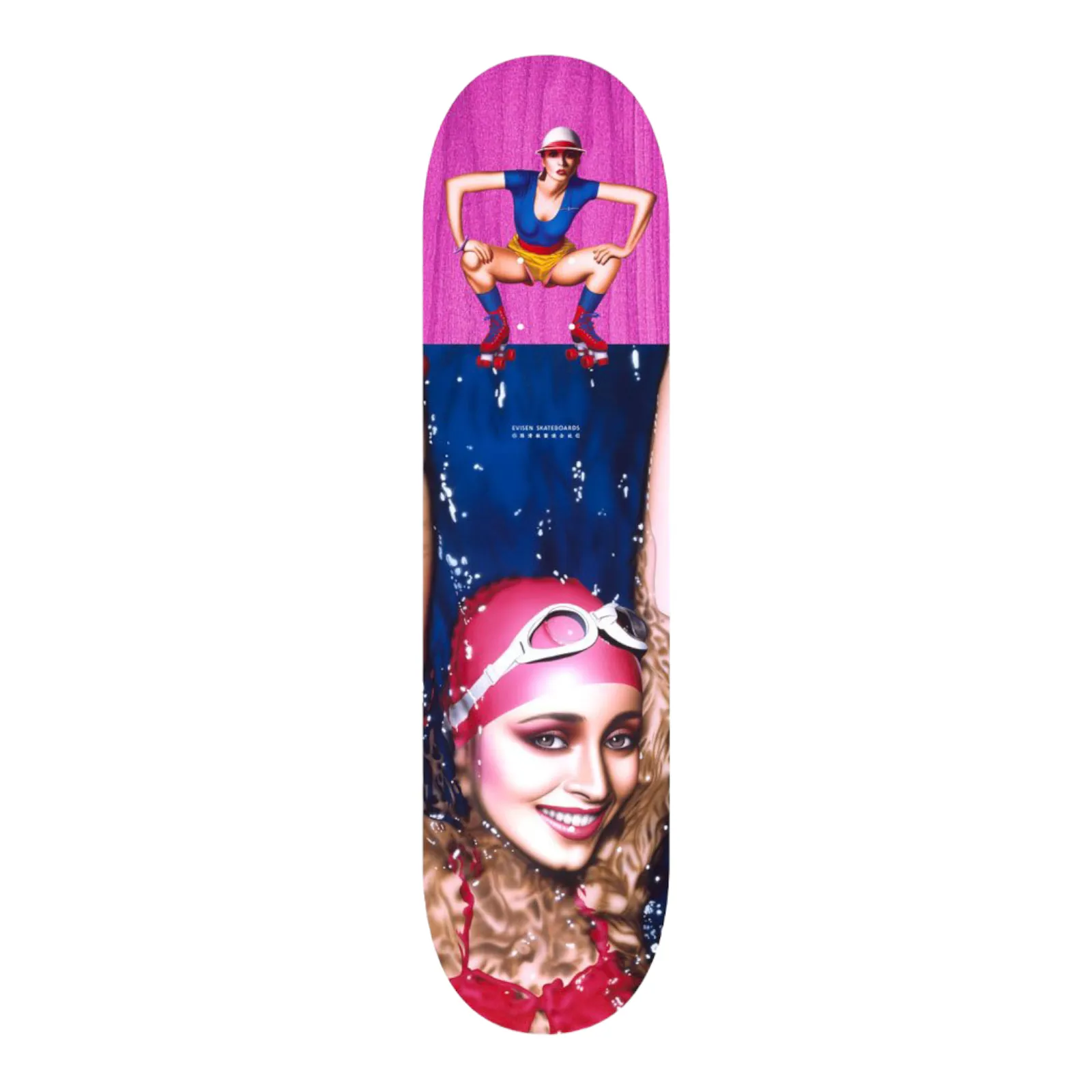 EVISEN SPLASH ROLLER DISCO DECK 8.25”