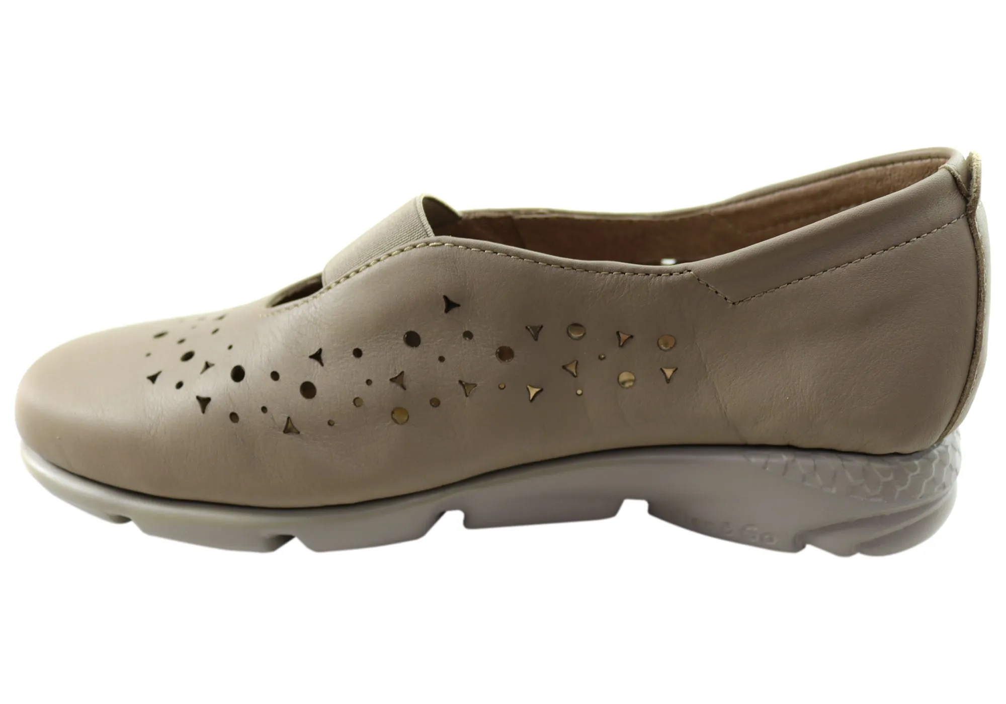 Flex & Go Anouk Womens Comfortable Leather Shoes Made In Portugal