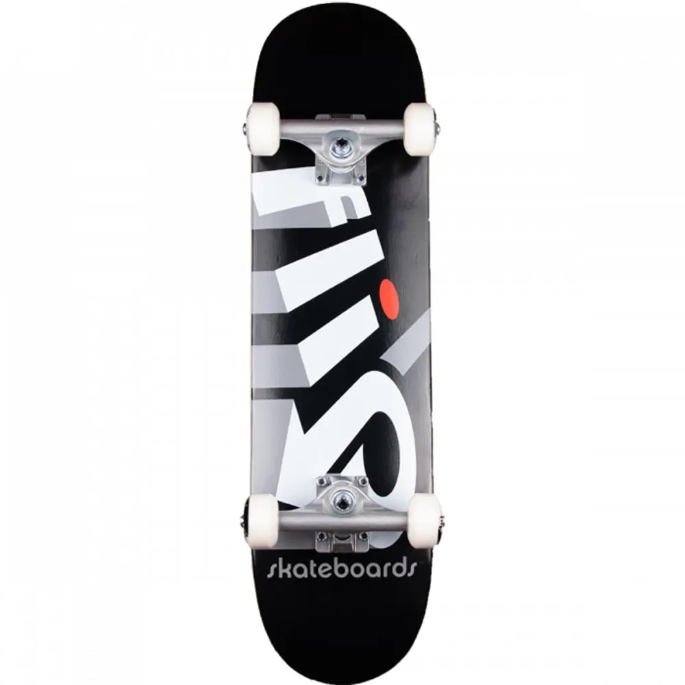 Flip Strobe 7.25" Black Skateboard