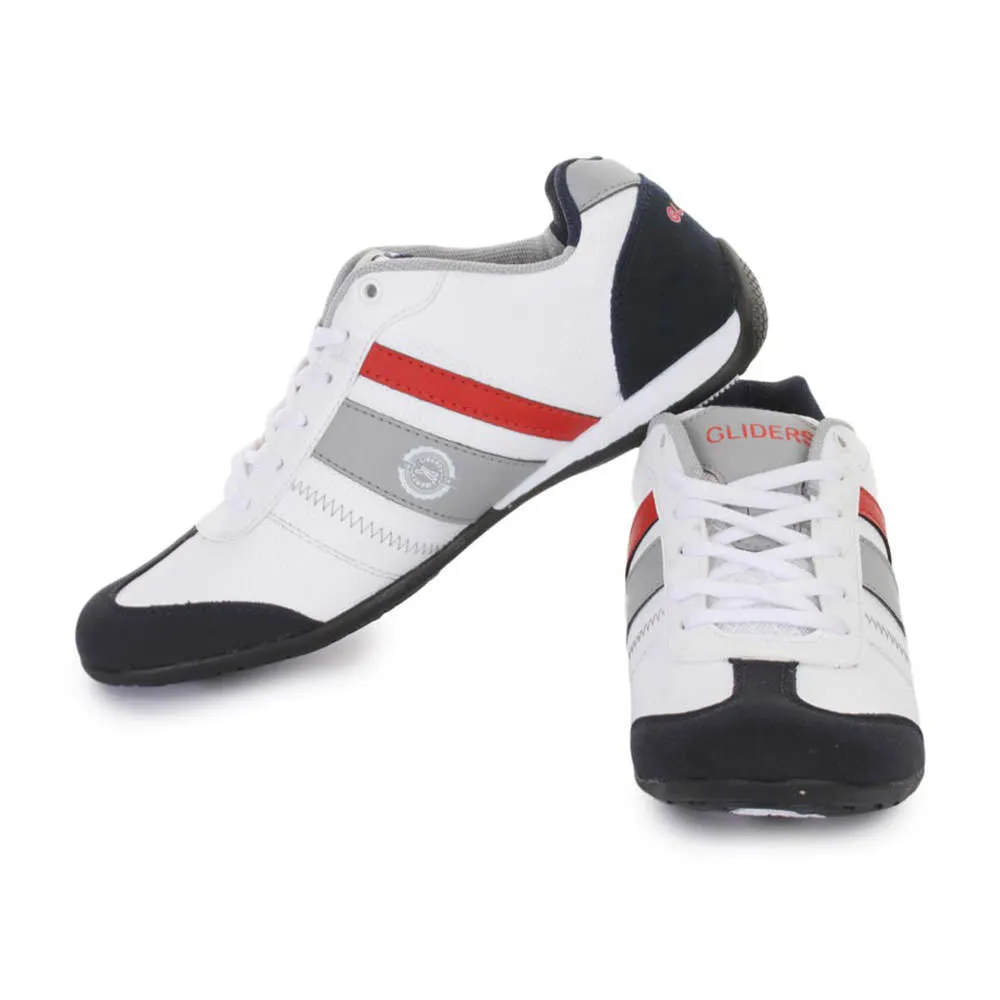 Force 10 Men's White Casual Lacing Shoes (LB09-52)