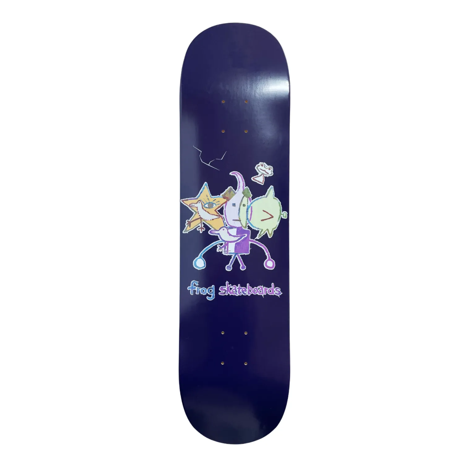 Frog Cracked (Robot Boy) Deck 8.0”