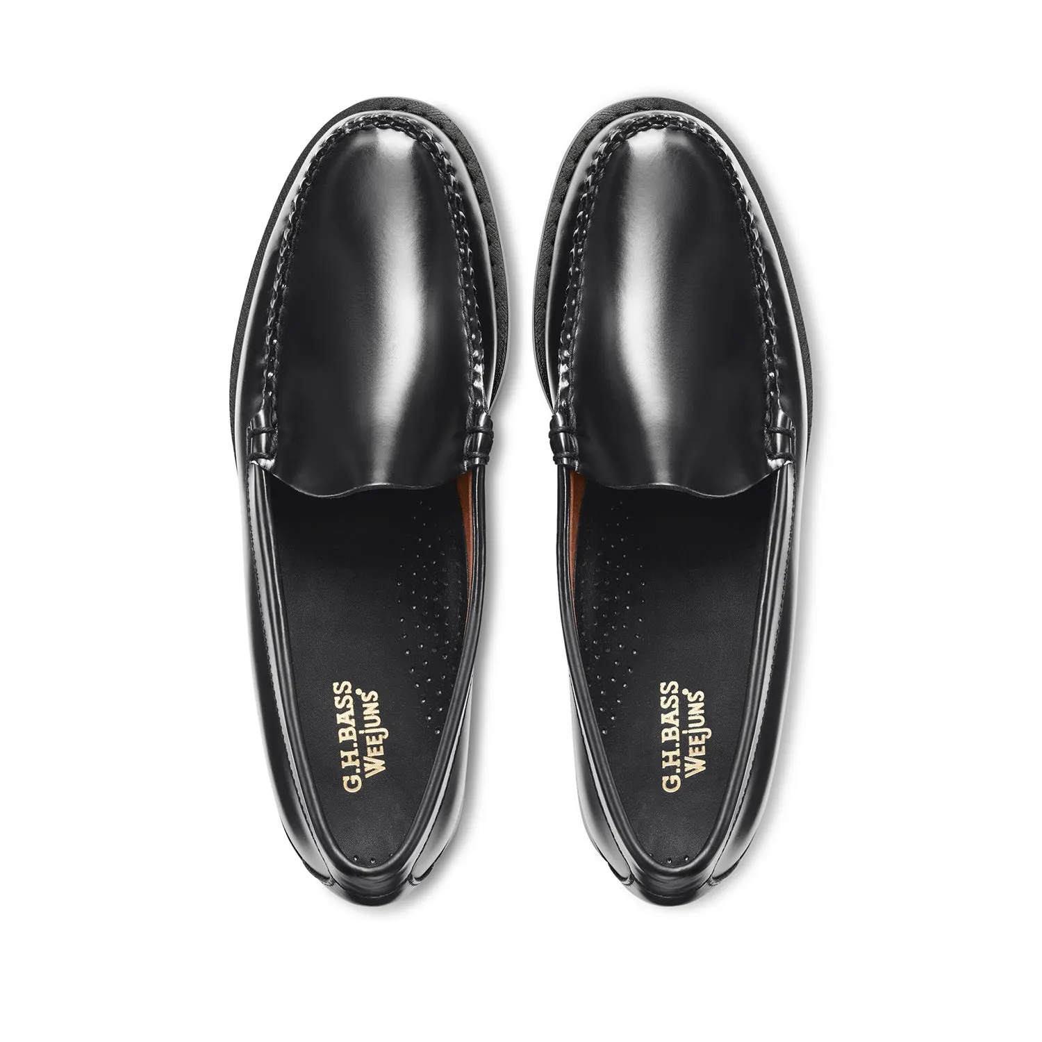 G.H. Bass Men's Venetian Weejun in Black