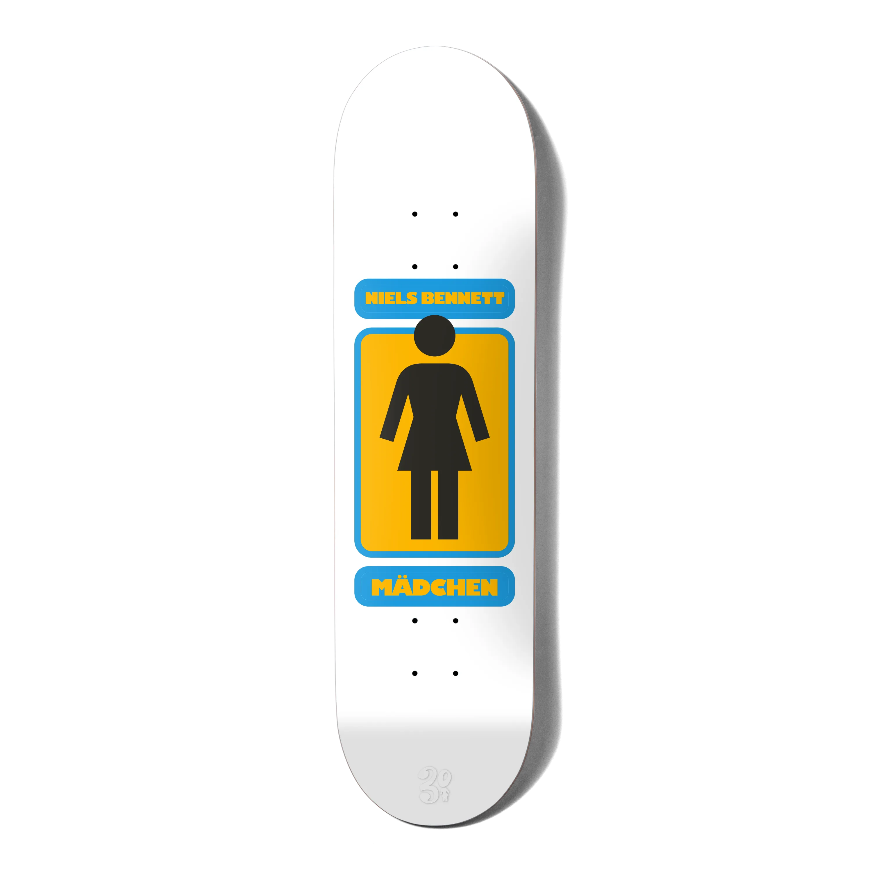 Girl Deck 93 Til W46D2 Niels Bennett Twin Tip 8.25"