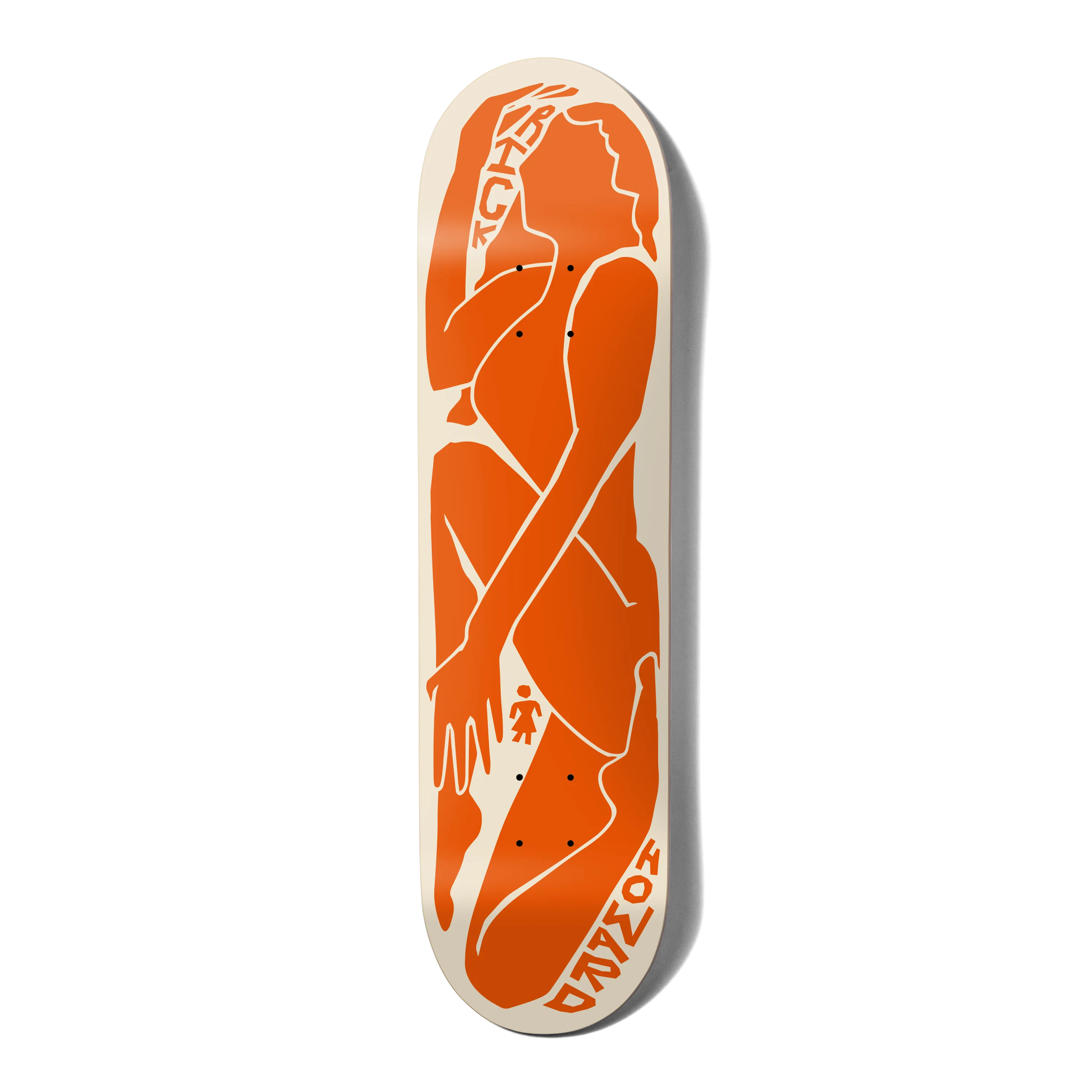 Girl Deck Contour Curves Rick Howard 8.375"