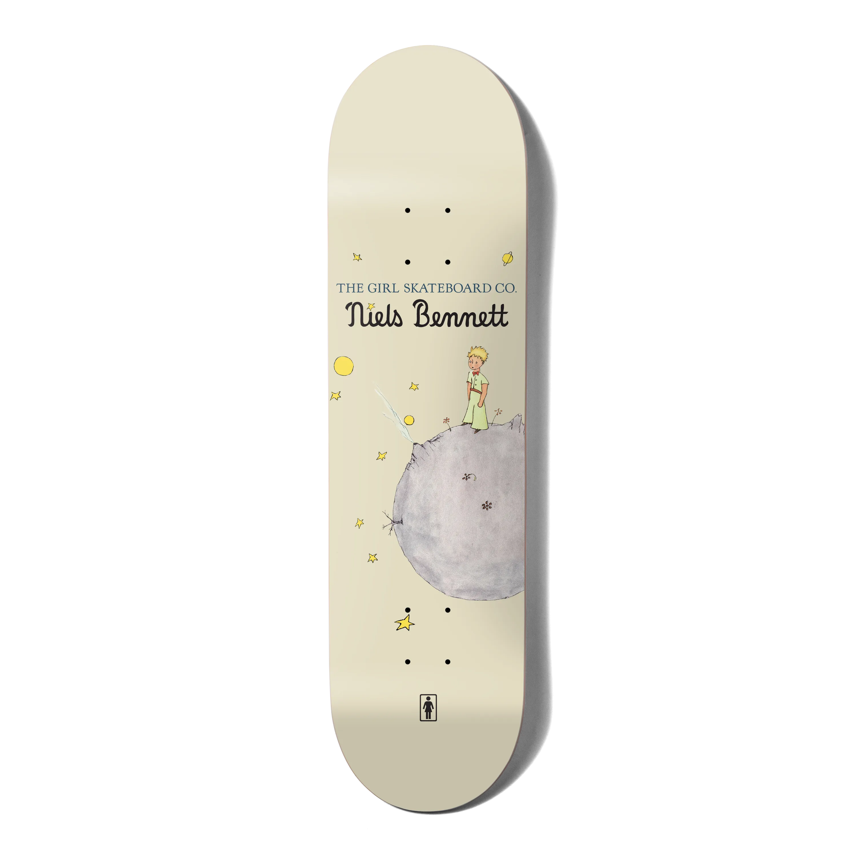 Girl Deck Le Petit Prince Moon Niels Bennett 8.375"