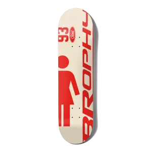 Girl Deck Racing One Off Red Andrew Brophy 8.25"