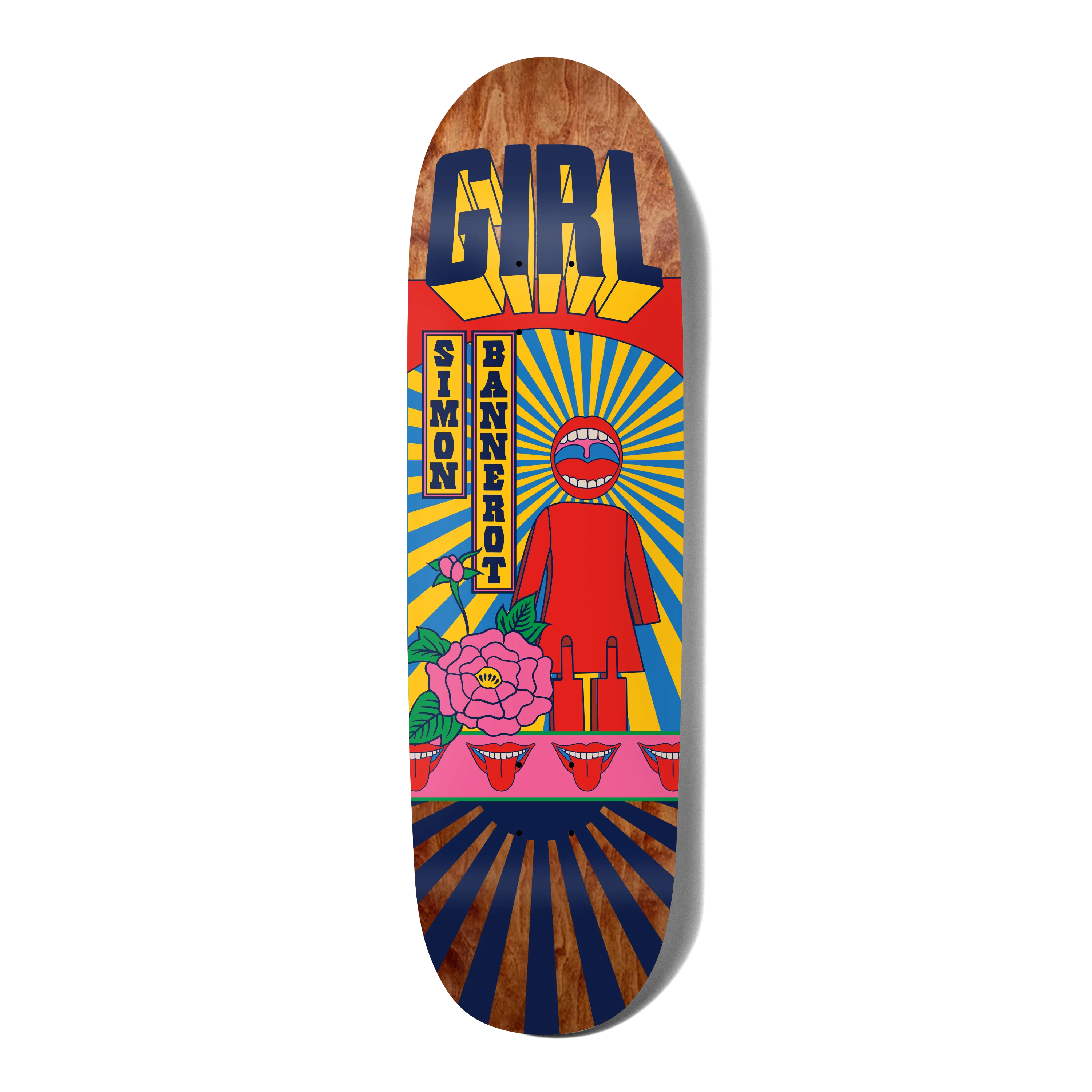 Girl Deck Rising One Off Simon Bannerot Love Seat 9"