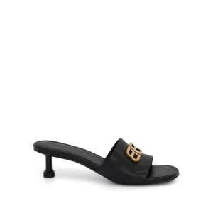 Groupie Sandal in Black/Gold