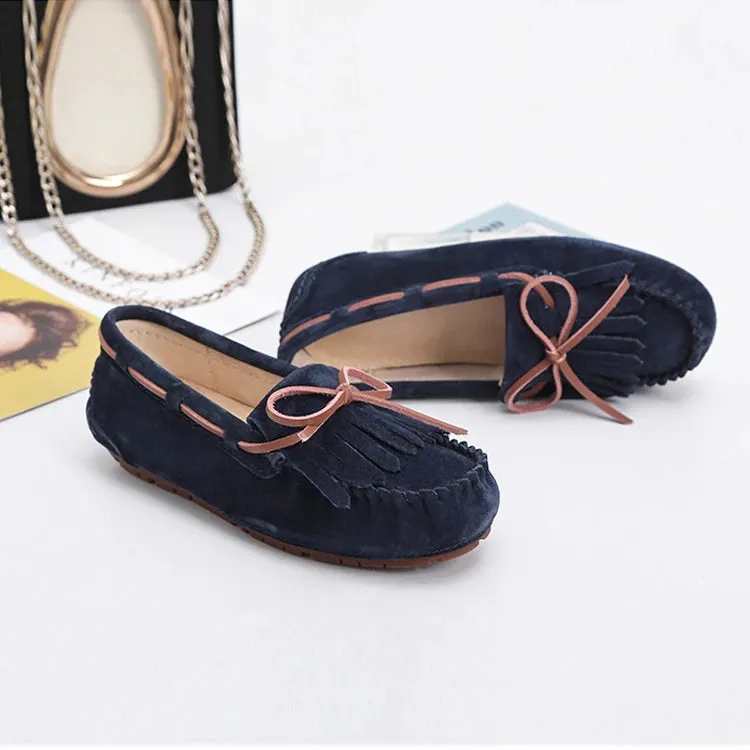 GRWG women genuine Leather flats casual female Moccasins Spring Summer lady loafers Women Driving Shoes