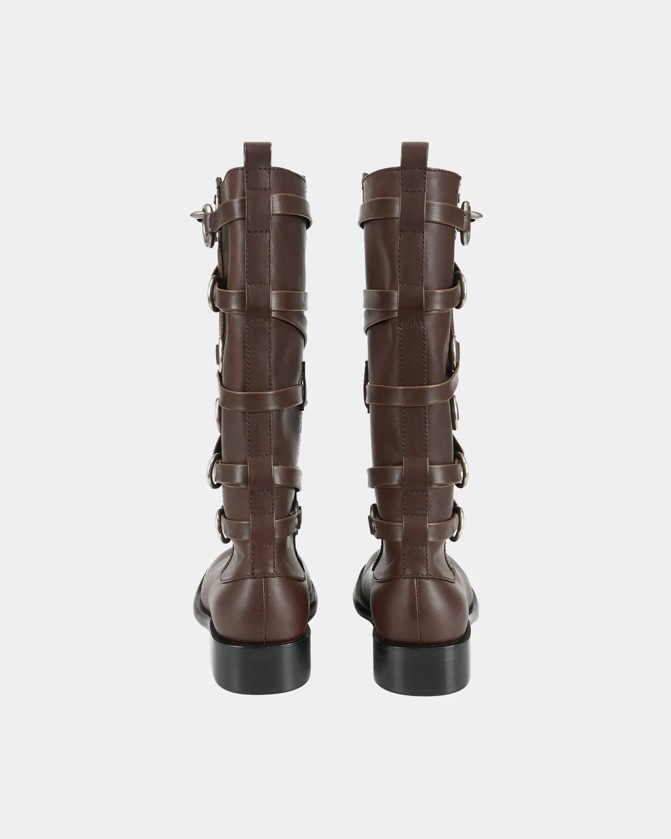 HARNESS BOOTS aaa389w(BROWN)