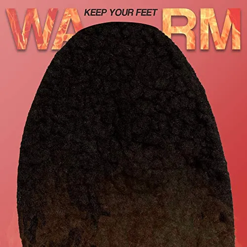 Height Increase Insoles with Fur and Air Cushion - 1.2" Shoe Lifts - Heel Lift (US Men's 7-9.5) Black