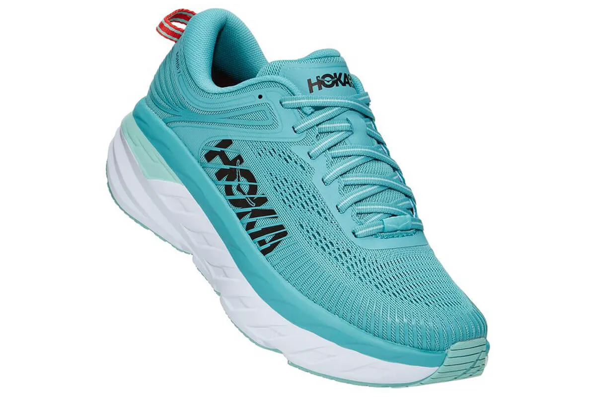 Hoka Bondi 7 B Aquarelle/eggshell Blue Womens