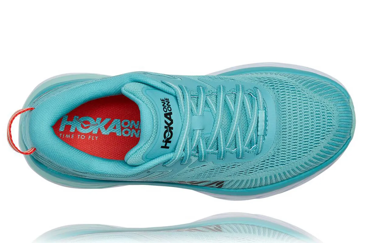 Hoka Bondi 7 B Aquarelle/eggshell Blue Womens