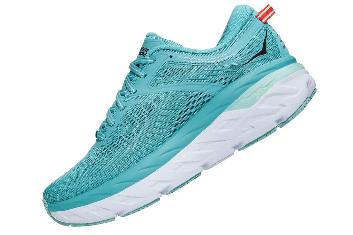 Hoka Bondi 7 B Aquarelle/eggshell Blue Womens