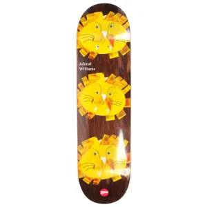 HOPPS SKATEBOARDS WILIAMS 3 LIONS SKATEBOARD DECK 8.38” ASSORTED STAINS