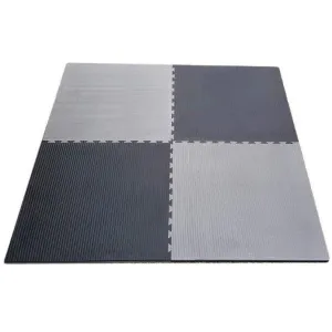 Interlocking Jigsaw Mats 3cm Black / Grey (Sale)