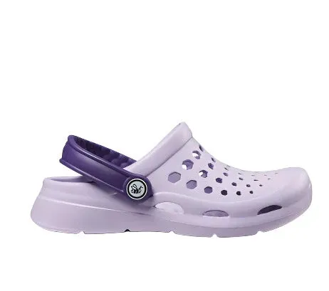 Joybees Girls Active Clogs - Pastel Lilac / Enchantment