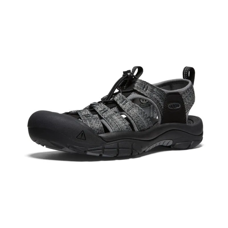 Keen Newport H2 Men's Tough Walking Sandals -Black / Steel Grey