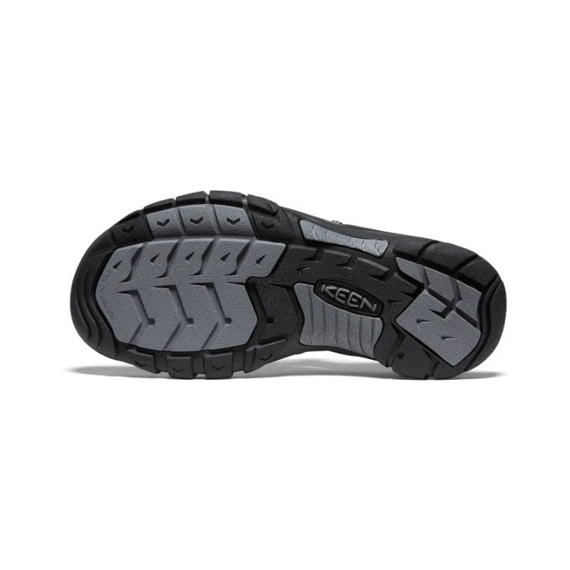 Keen Newport H2 Men's Tough Walking Sandals -Black / Steel Grey