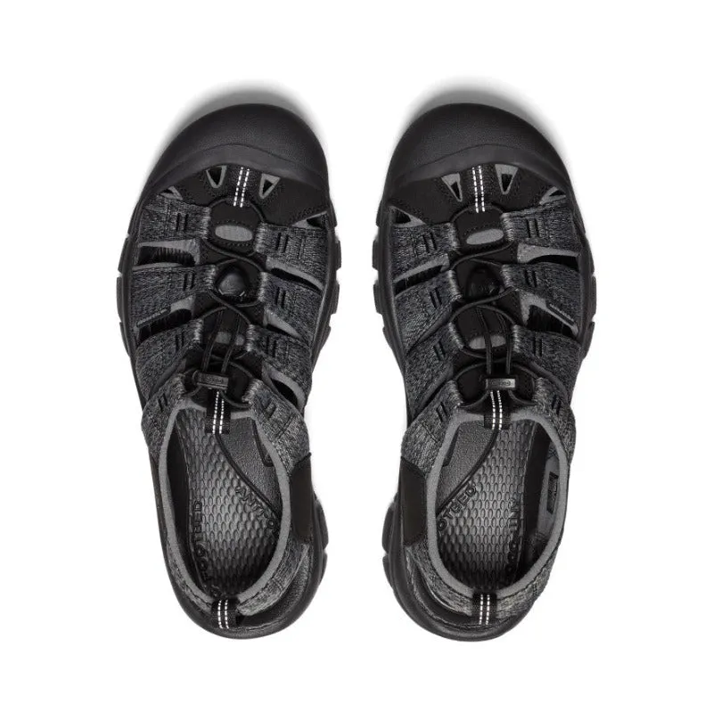 Keen Newport H2 Men's Tough Walking Sandals -Black / Steel Grey