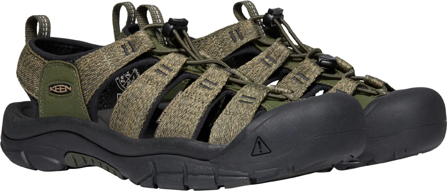 'Keen Outdoor' Men's Newport H2 Sandal - Forest Night / Black