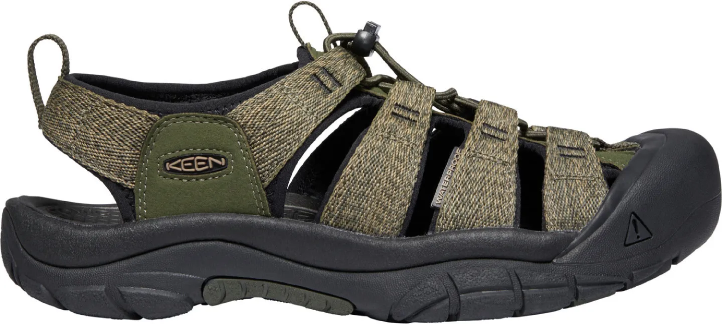 'Keen Outdoor' Men's Newport H2 Sandal - Forest Night / Black