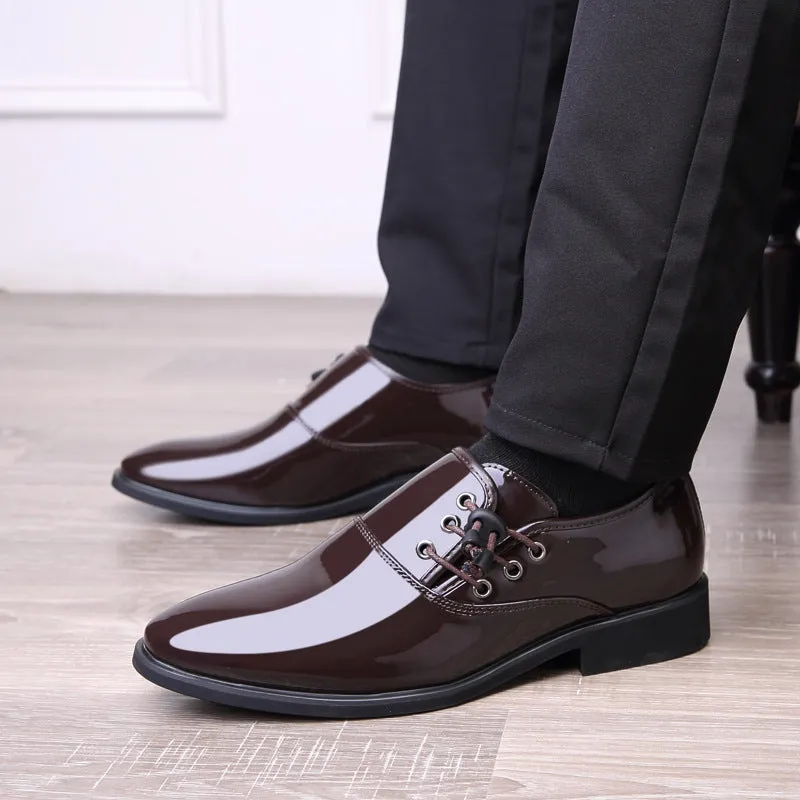 Lace-Up Leather Shoes Men classic Casual Shoes Men