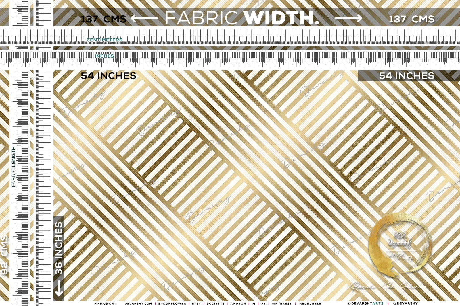 Ladder Abstract Upholstery Fabric 3meters 4 Colors & 12 Furnishing Fabrics Stripes Fabric By the Yard  | D20100