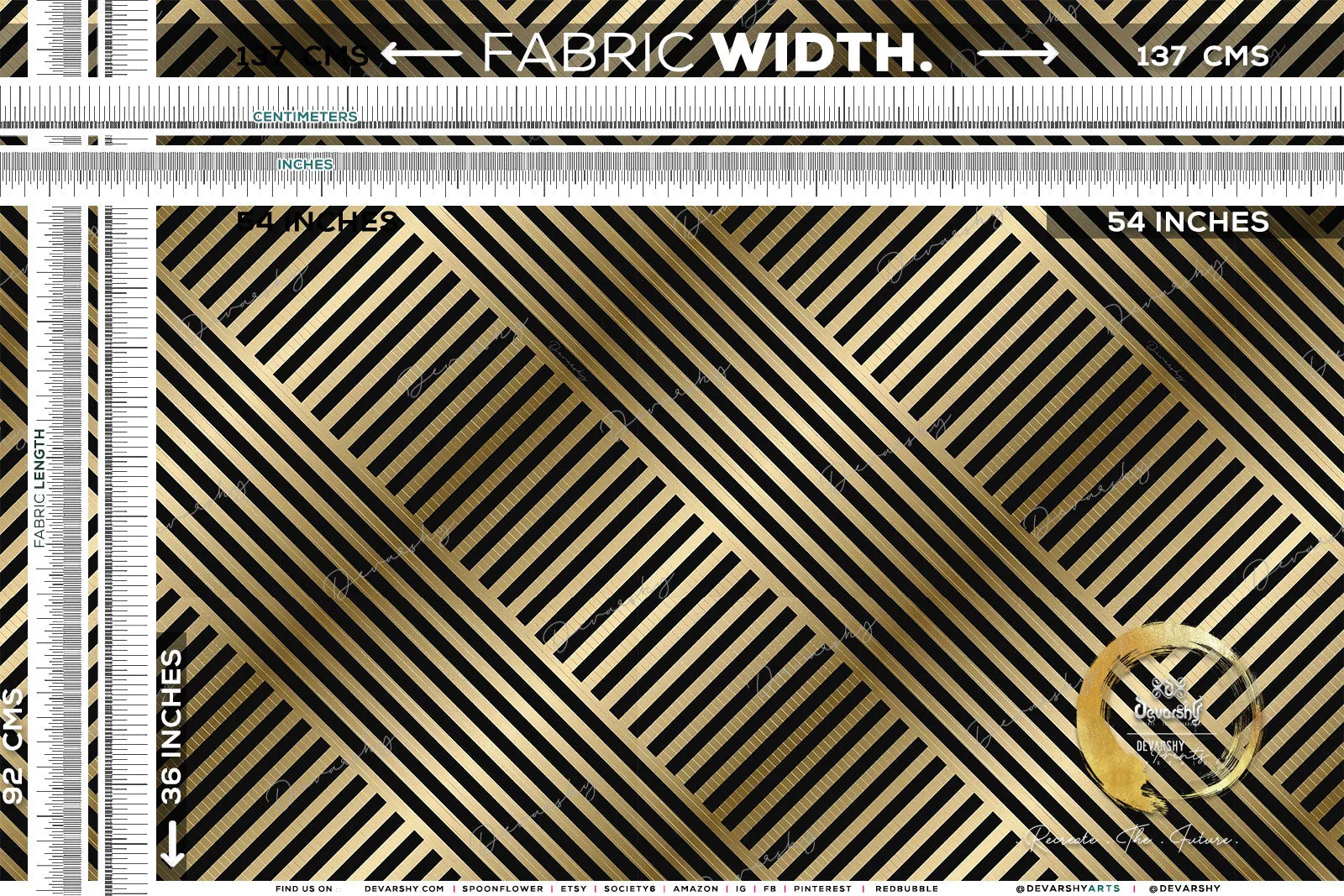 Ladder Abstract Upholstery Fabric 3meters 4 Colors & 12 Furnishing Fabrics Stripes Fabric By the Yard  | D20100