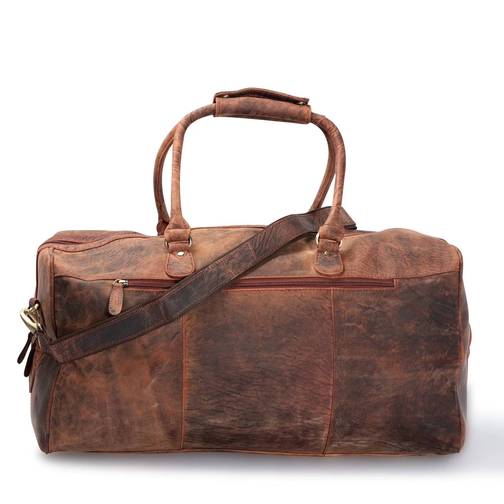 Leather Duffle Bag - Panama