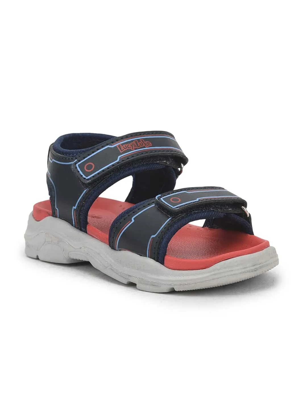 Liberty Lucy & Luke Kids RICKY-65E N.Blue Casual Sandal (10C UK)