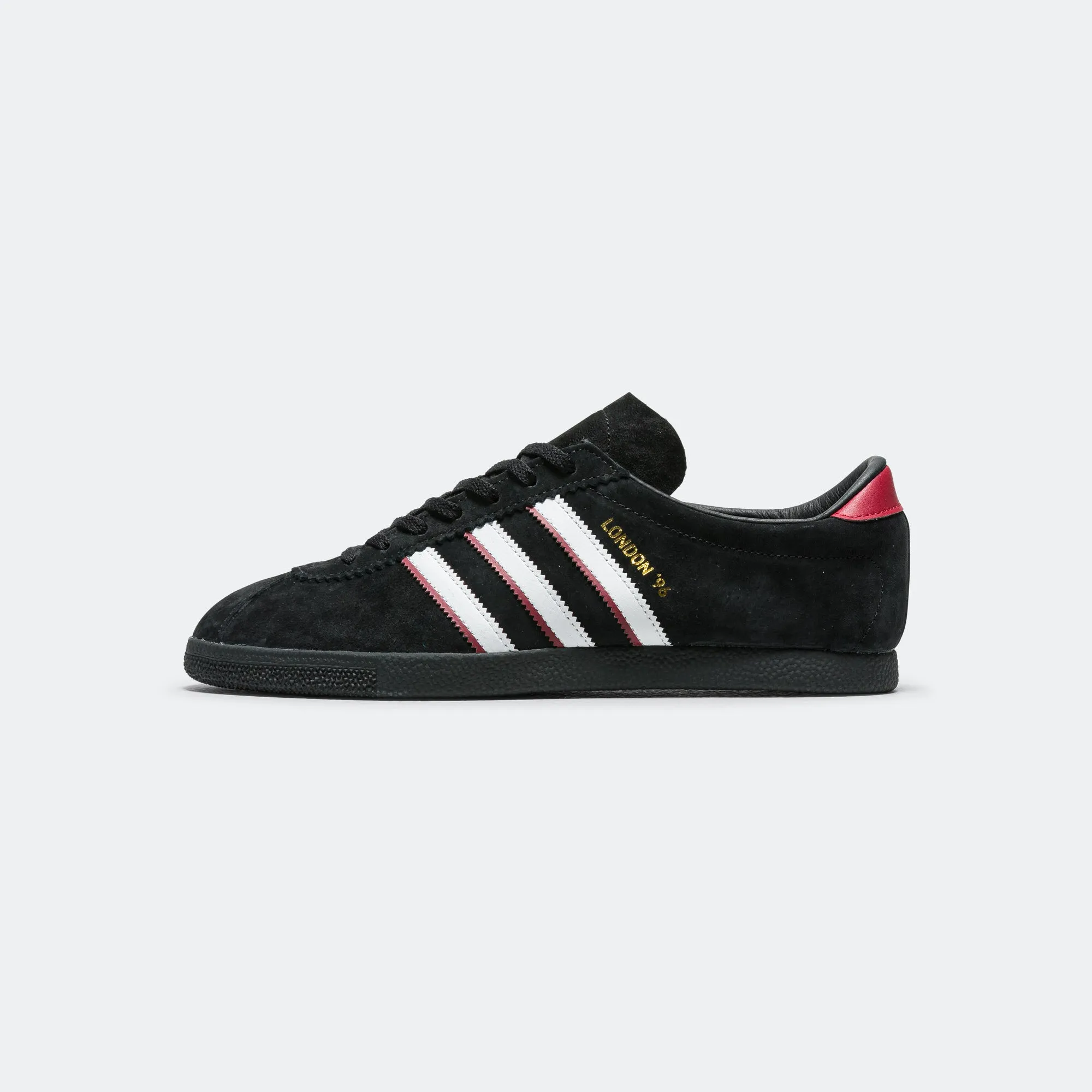 London 96 - Core Black/Footwear White-Better Scarlet