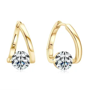 Lymphvity Magnetic Therapy Sparkling Earrings for Wellness and Style