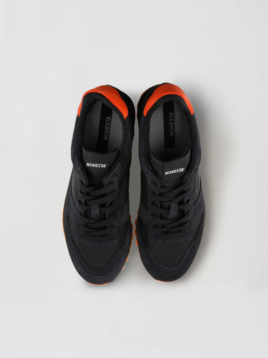 MARATHON TRAIL D.NAVY/ORANGE スニーカー