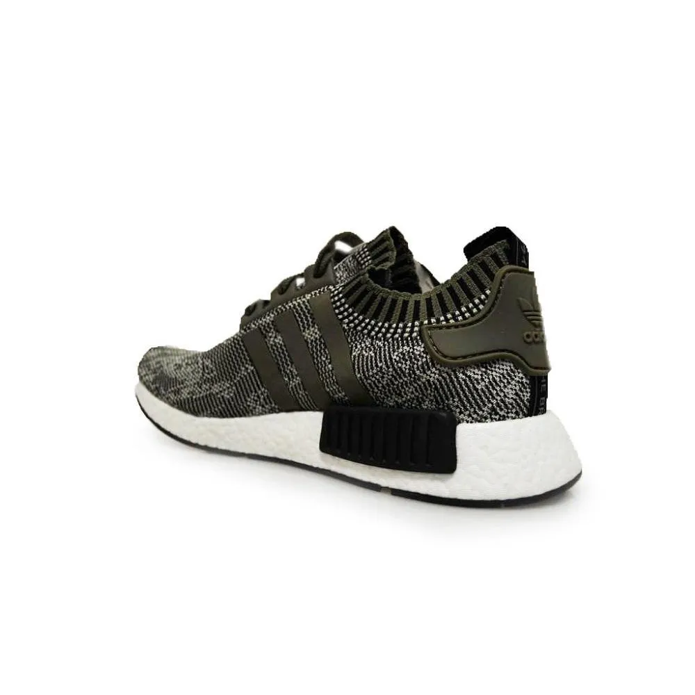 Mens Adidas NMD_R1 Primeknit Sesame Branch