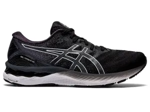 Men's Asics Gel-Nimbus 23, Black/White, 8.5 2E Wide