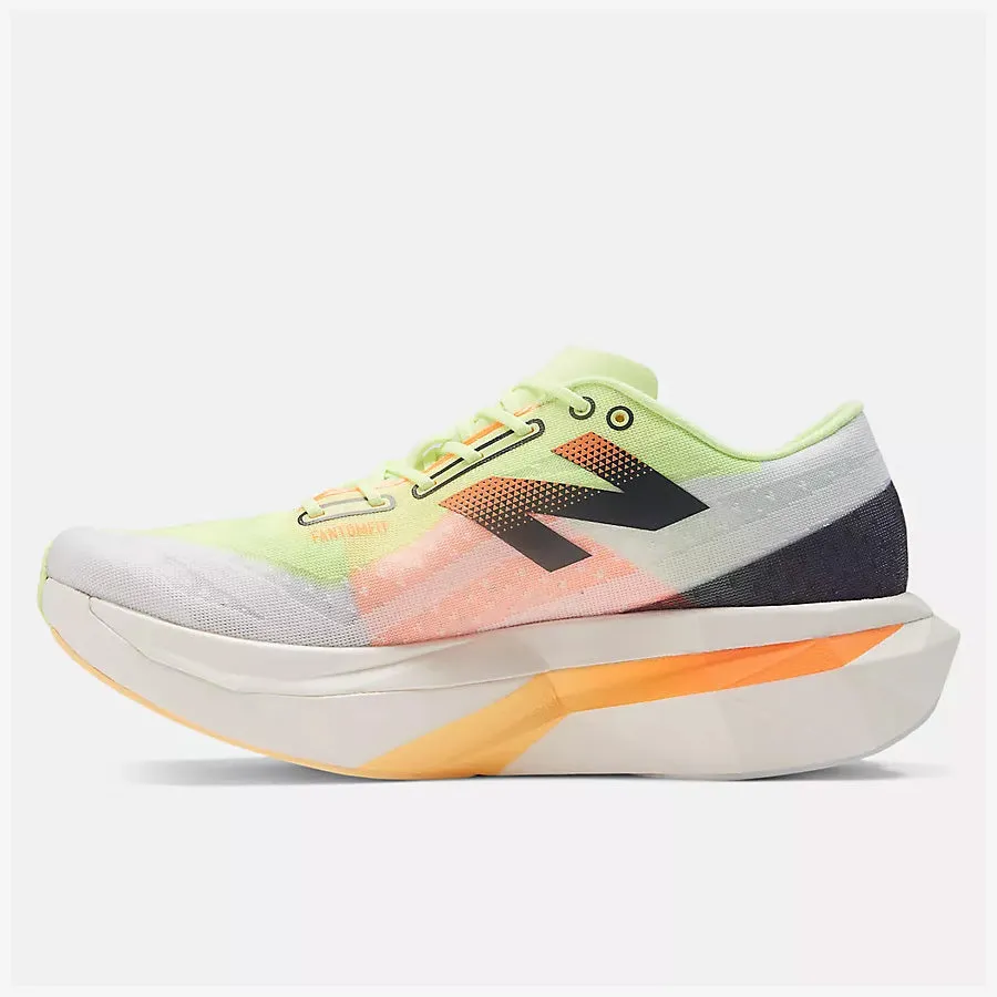 Men's FuelCell SuperComp Elite v4 (White/Bleached Lime Glo)