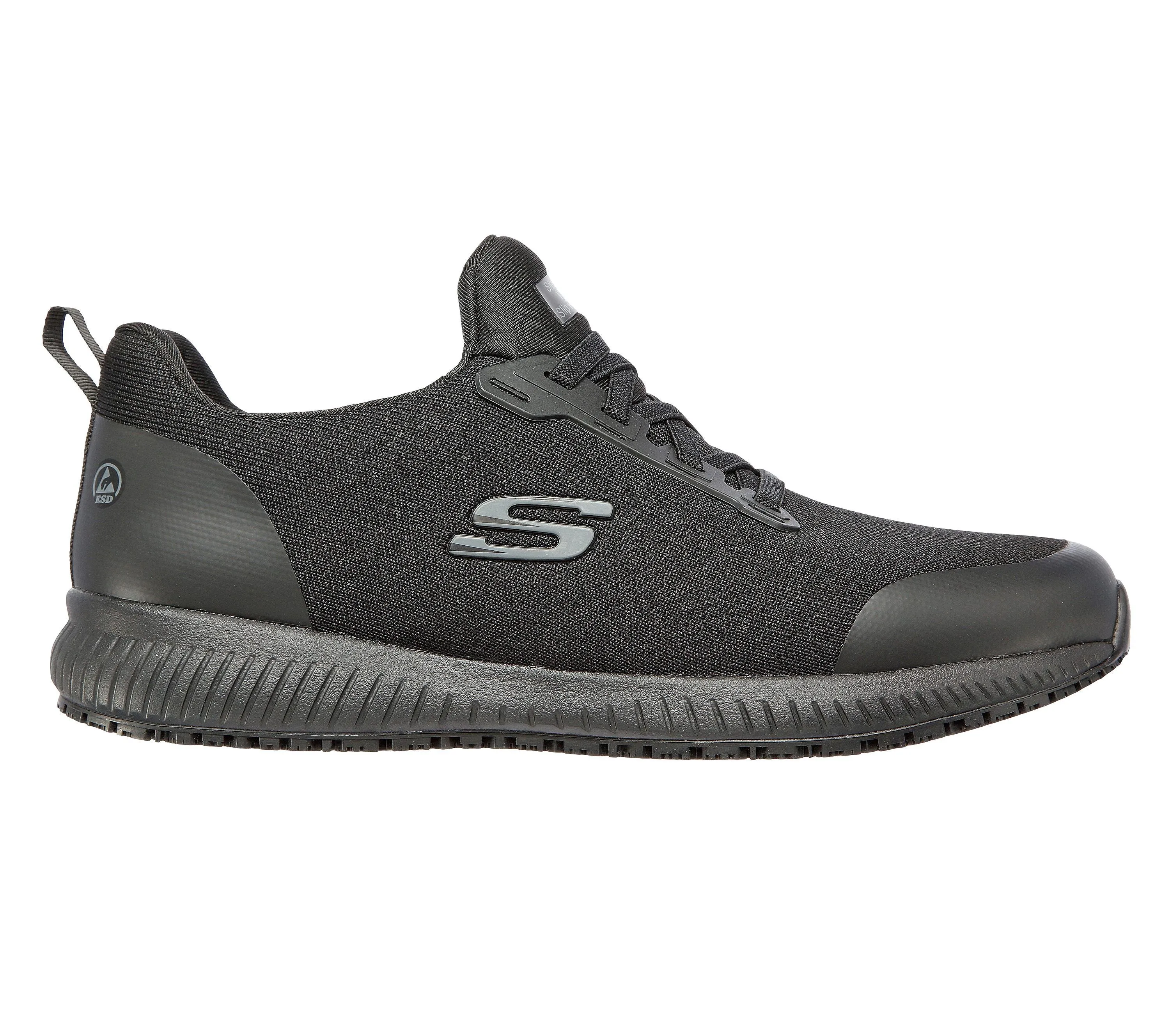 Men's Skechers SQUAD SR MYTO Trainer Shoe Black