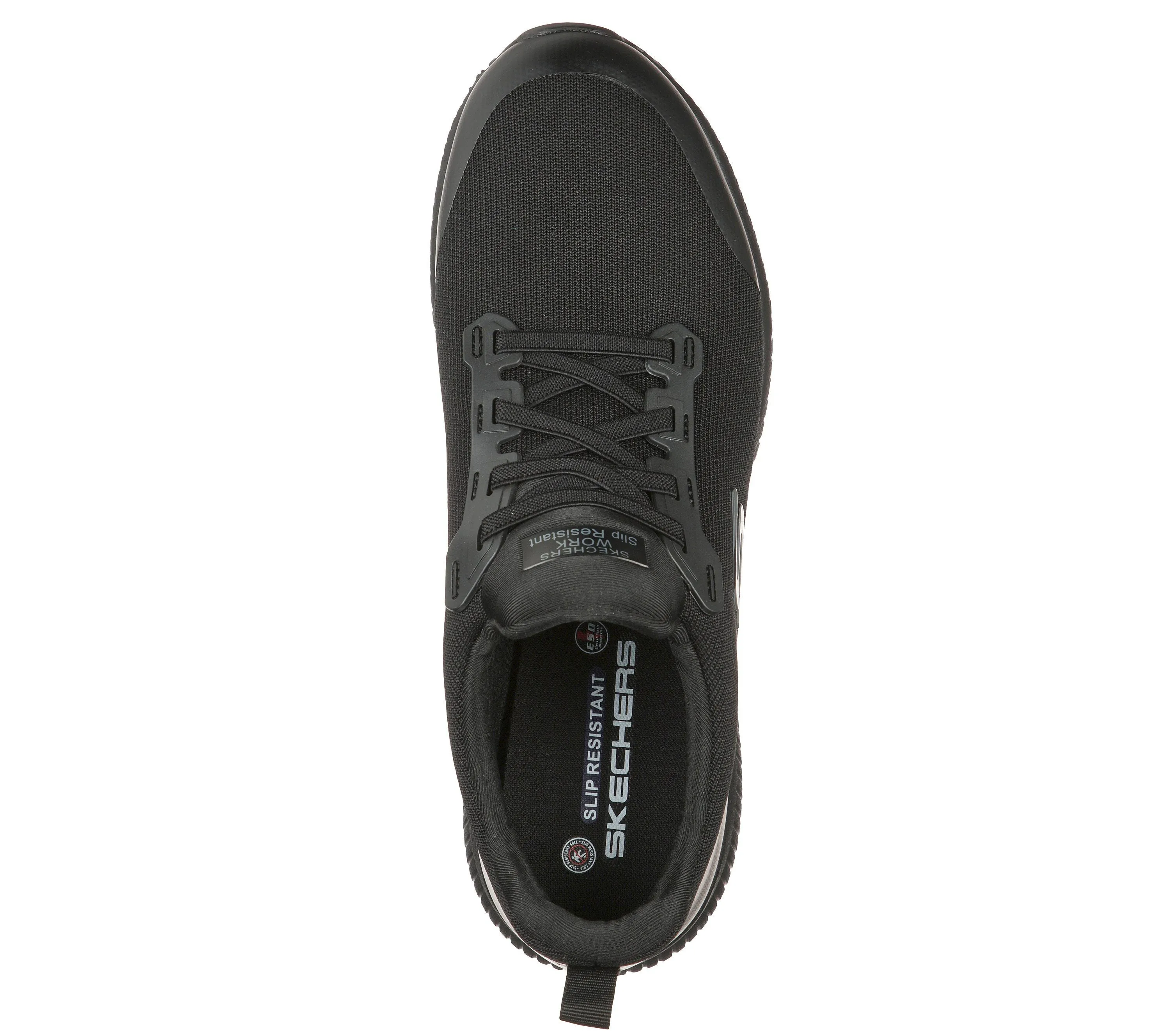 Men's Skechers SQUAD SR MYTO Trainer Shoe Black