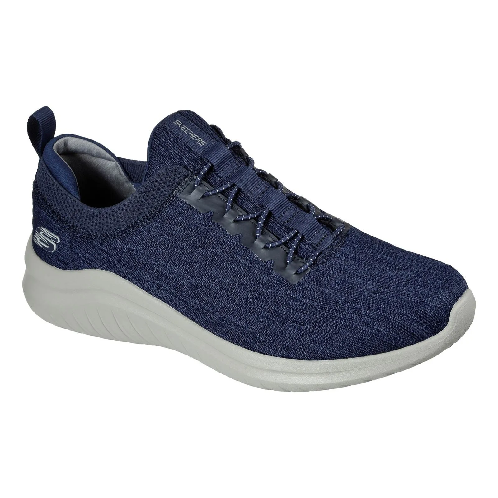 Men's Wide Fit Skechers 232206 Ultra Flex 2.0 Cryptic Sneakers - Navy